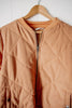 Pumpkin Patch Quilted Zip Front Jacket