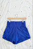Sweat Now, Glow Later - Royal Blue Mono B Workout Shorts