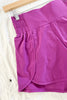 Sweat Now, Glow Later - Bright Orchid Mono B Workout Shorts