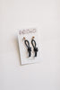 Knot So Basic Dangle Earrings - Handmade by K&M Clay Co.