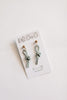 Knot So Basic Dangle Earrings - Handmade by K&M Clay Co.