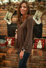 Olive Comfort Basic Long Sleeve Top