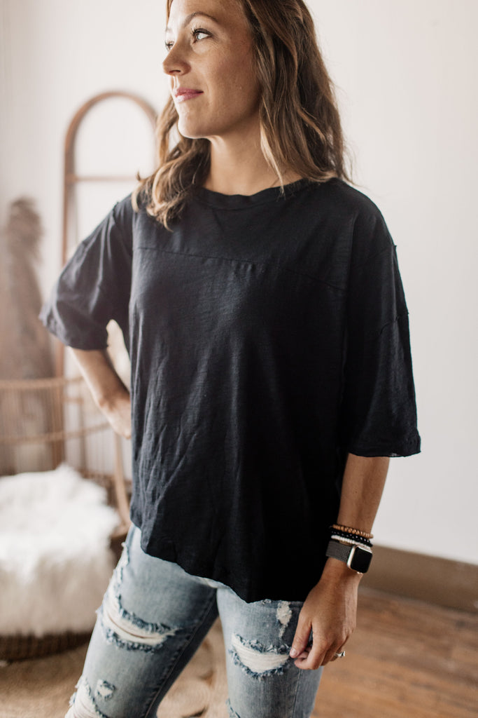 RESTOCK Back to the Basics Oversized Tee