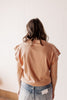 Weekend Vibes Rosewood Muscle Top