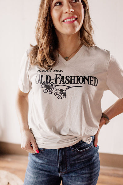 Call Me Old-Fashioned Tee - TWO COLORS!