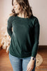 Cheers To Another Year Emerald Brushed Knit Sweater