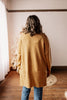 Slowing Down Golden Honey Open Front Cardigan With Pockets