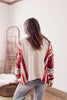 The Chief Leader Ivory Aztec Pullover Knit Sweater