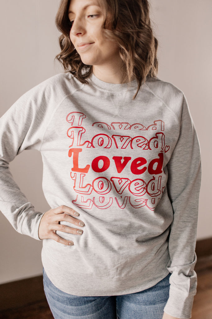 LOVED Sweatshirt by Rustic Honey