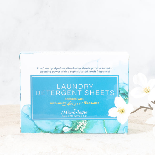 Mixologie Eco-Friendly Dye Free Laundry Detergent Sheets