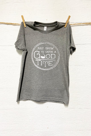 KIDS Catch A Good Time Graphic Tee