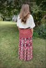 Falling Into Place Pieced Peasant Maxi Skirt
