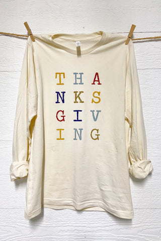 THANKSGIVING Tee by Rustic Honey