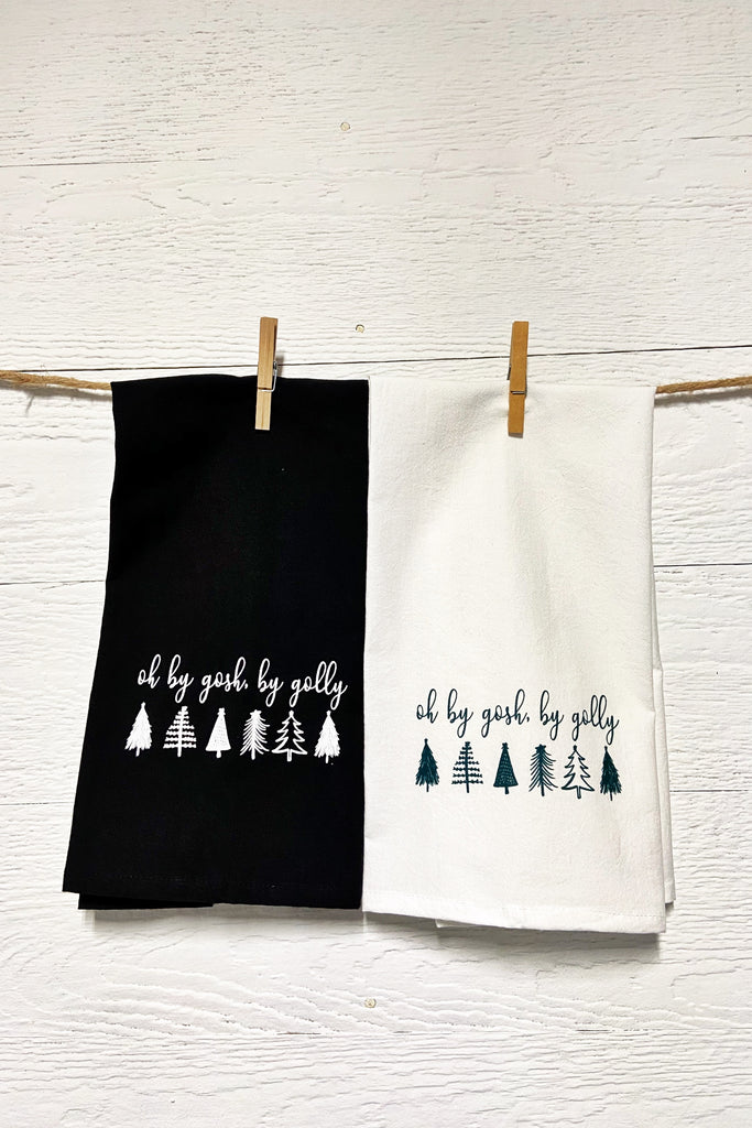 Oh By Gosh, By Golly Tea Towels