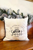 Home Sweet Home For The Holidays Pillow Cover
