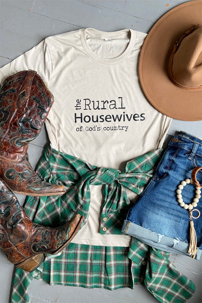 The Rural Housewives of God's Country Tee by Rustic Honey