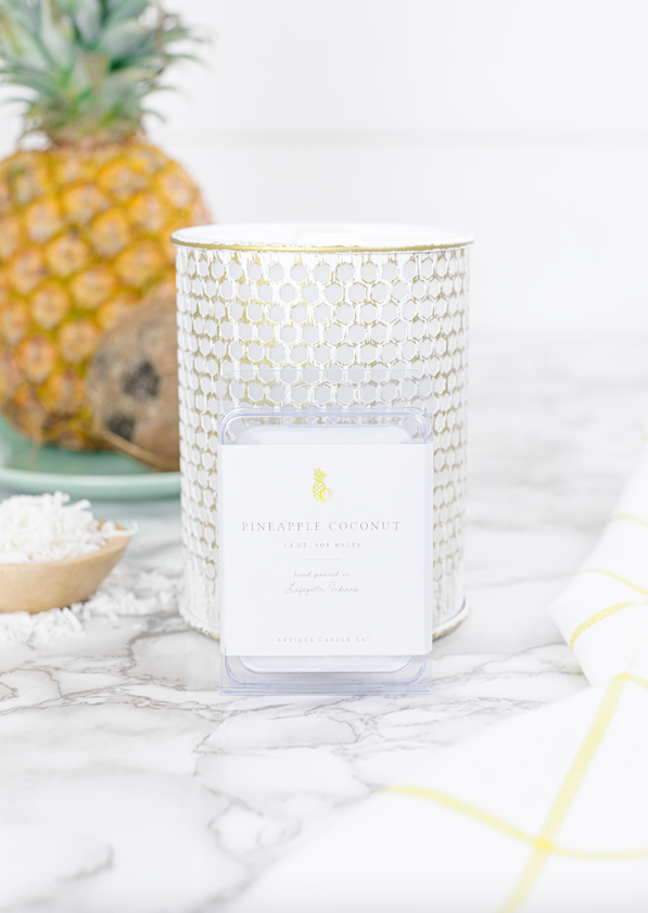 Pineapple Coconut Candle Wax Melts by Antique Candle Co.
