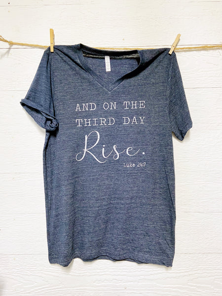 On The Third Day Rise - RH Label Tee