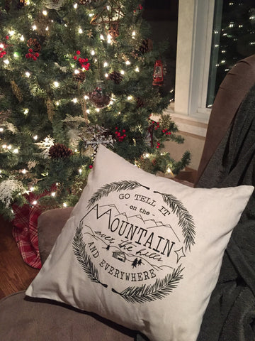 Go Tell It Pillow