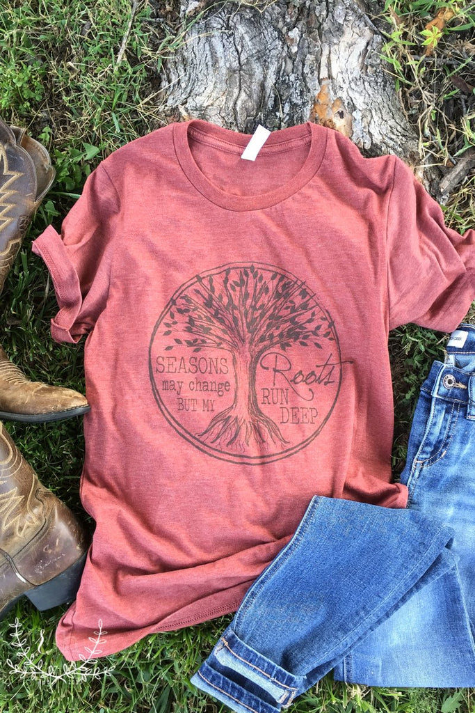 Roots Run Deep - RH Label Tee