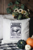 Vintage Cow Printed Pillow Cover