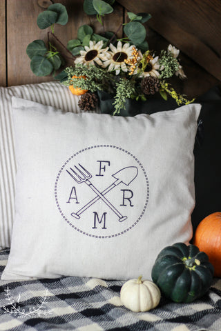 The Farm Pillow Cover