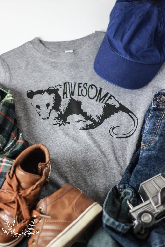 Adult Awesome Possum Tee - RH Label
