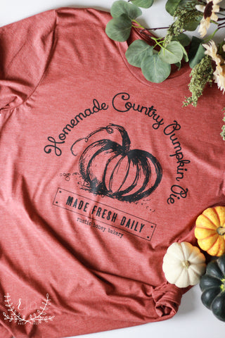 Country Pumpkin Pie Tee - RH Label